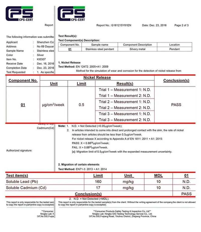 5 cps cert