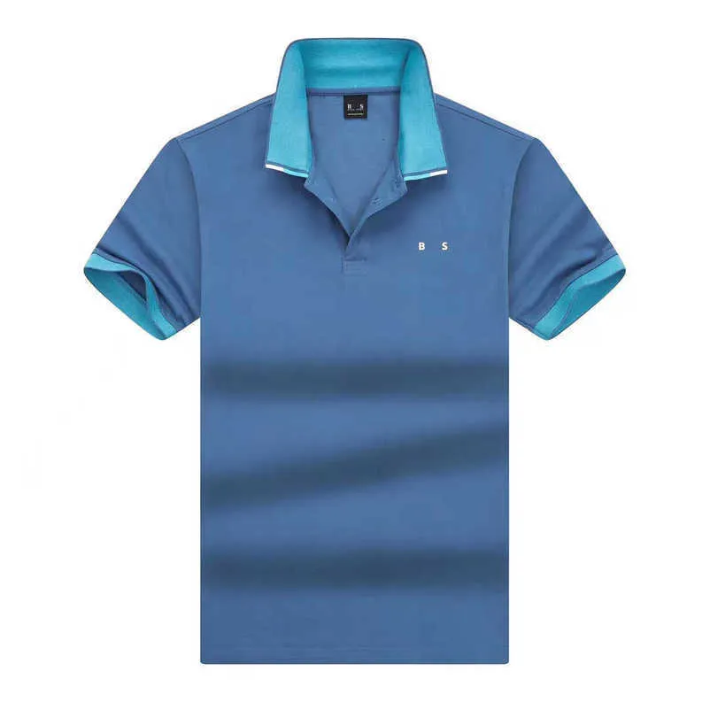 Szefy koszulka polo designer designer polo t koszule swobodna koszulka golfowa Business Golf T-shirt czyste bawełniane krótkie rękawy 2024 marka mody Summer Top Ubrania 1YTV