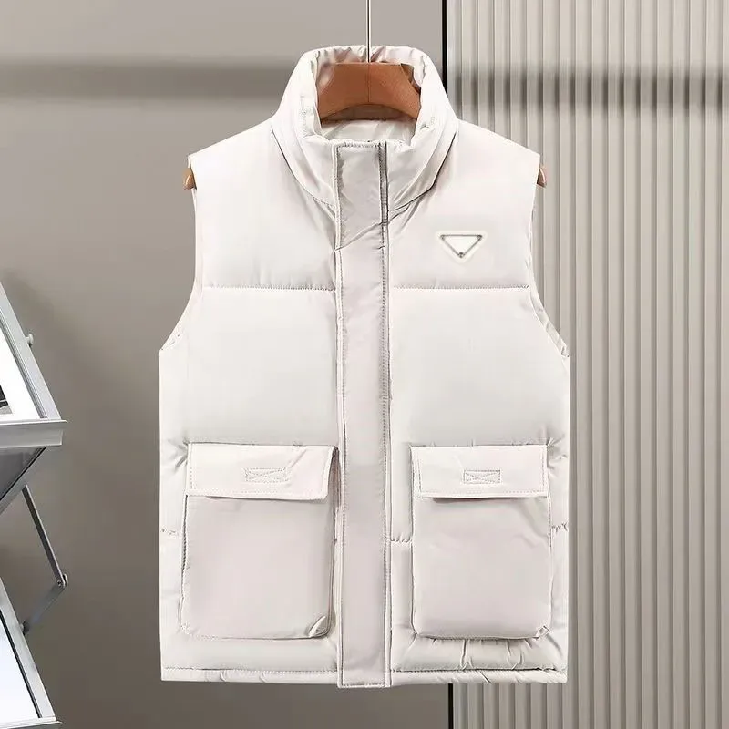 Designer pour hommes gilet de coton pour hommes veste d'hiver pour femmes veste chaude et chaude décontractée pour hommes, vestes assorties à sweat à capuche