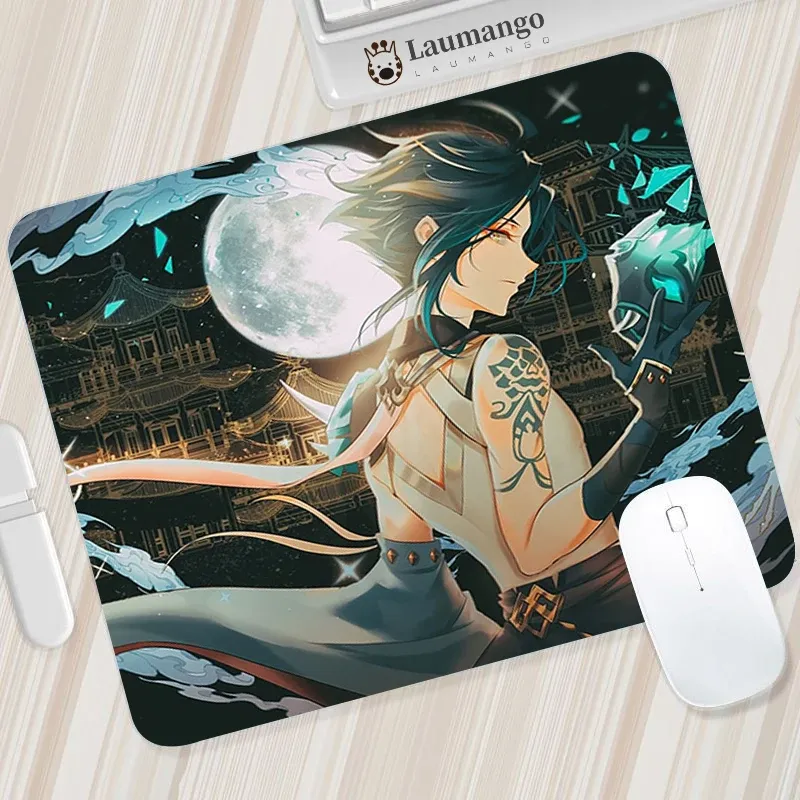 CPUS PC MOUSE PAD GAMER GAMEL COMPUTER GENShin Impact Deskpad Nonslip Matte Big Mousepad Mousepad Anime Teppich Mausepad Teppich Varmilo