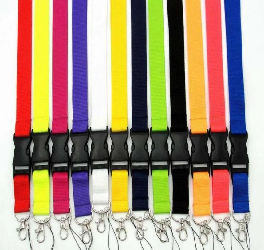 Cell phone lanyard Straps Clothing Sports brand for Keys Chain ID cards Holder Detachable Buckle Lanyards 100pcs4508060