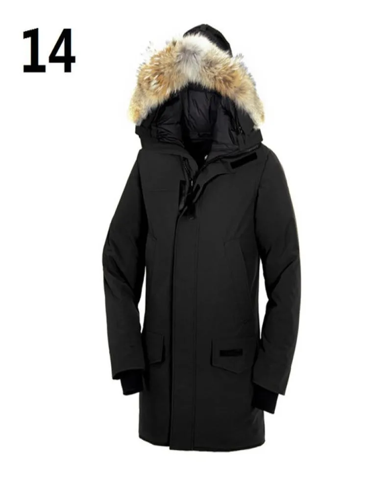 Top quality Man goose down jackets real wolf fur down parka Men039s Waterproof cloth Winter down jackets With Outlet 5 mod7914855