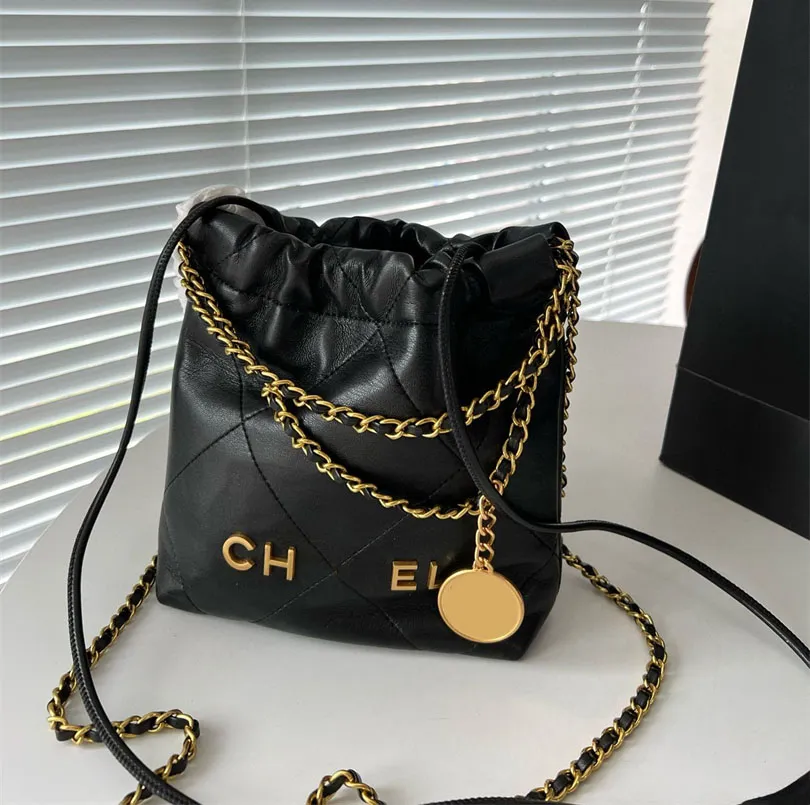 Vintage Quited leather Chain bags fashion designer HOBO casual mini crossbody shoulder crossing purss classic womens summer bag