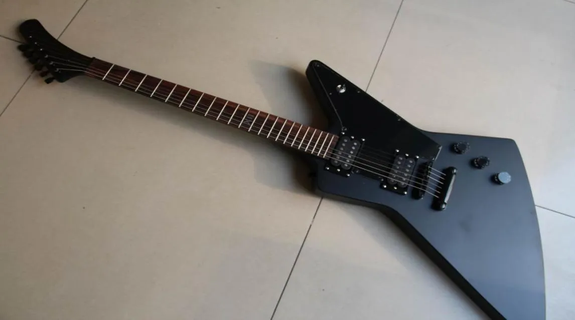 カスタム全体6文字列エレクトリックギターXIIプロフェッショナル品質モデルマットブラック1201174963134