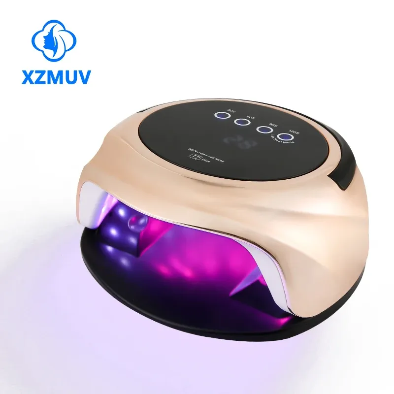 Tıp XZM Tırnak Lambası 92W En Yeni Lamba UV LED Çiviler Jel Kurutucu Profesyonel UV 42pcs Akıllı Sensör ve Zamanlayıcı Manikür Ongles Aracı