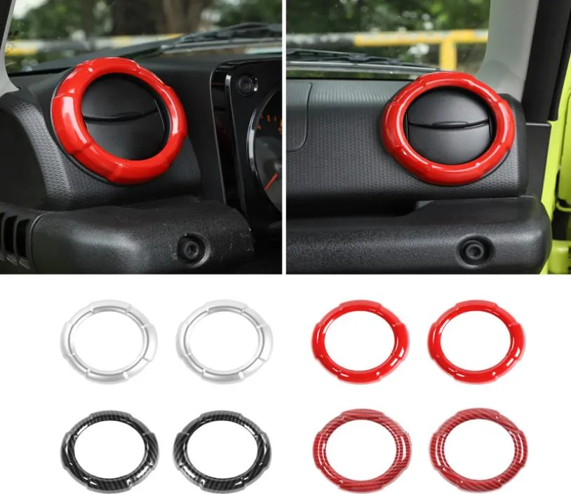 ABS CAR AIR Conditioning Tuyere Trim Decoration Cover för Suzuki Jimny 2019 Up Car Interior Accessories9786233