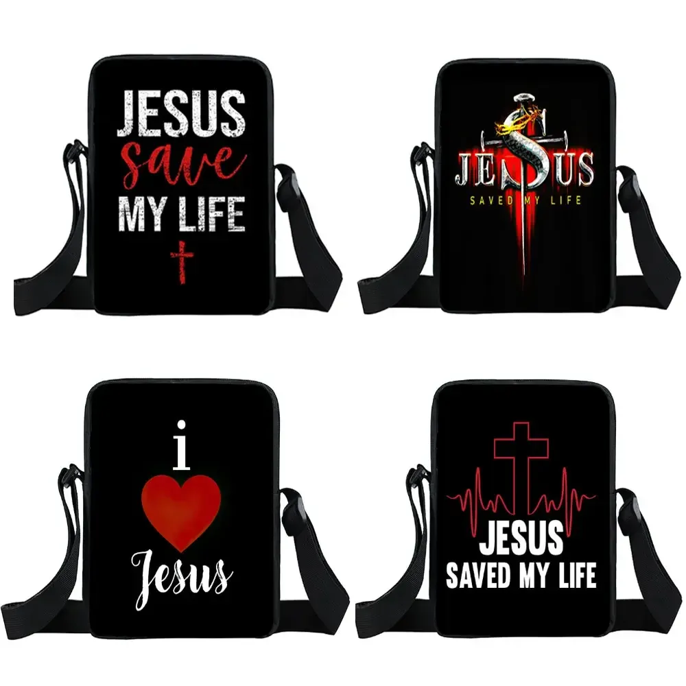 Jesus Save My Life Crossbody Bag Christian Messenger Bag With Bible ...