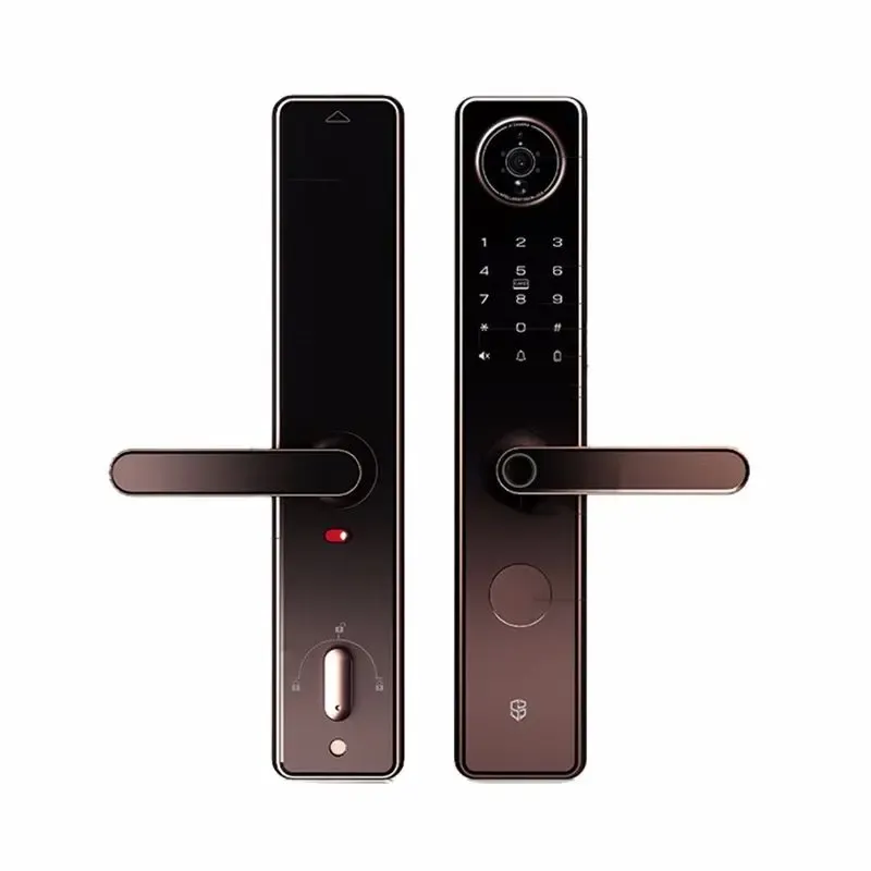 Kilit Elektronik Akıllı Kilit Kemer Kamera Görsel parmak izi ile ev güvenlik kapısının şifresini izlemek için akıllı kilitli kilit