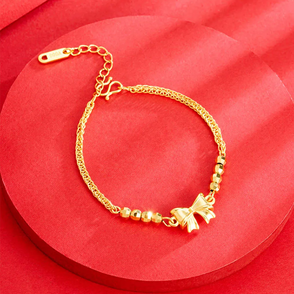 Vieamese sha jin bracelete arco ajustável fresco, doce, simples e popular na internet, o mesmo estilo não desaparece