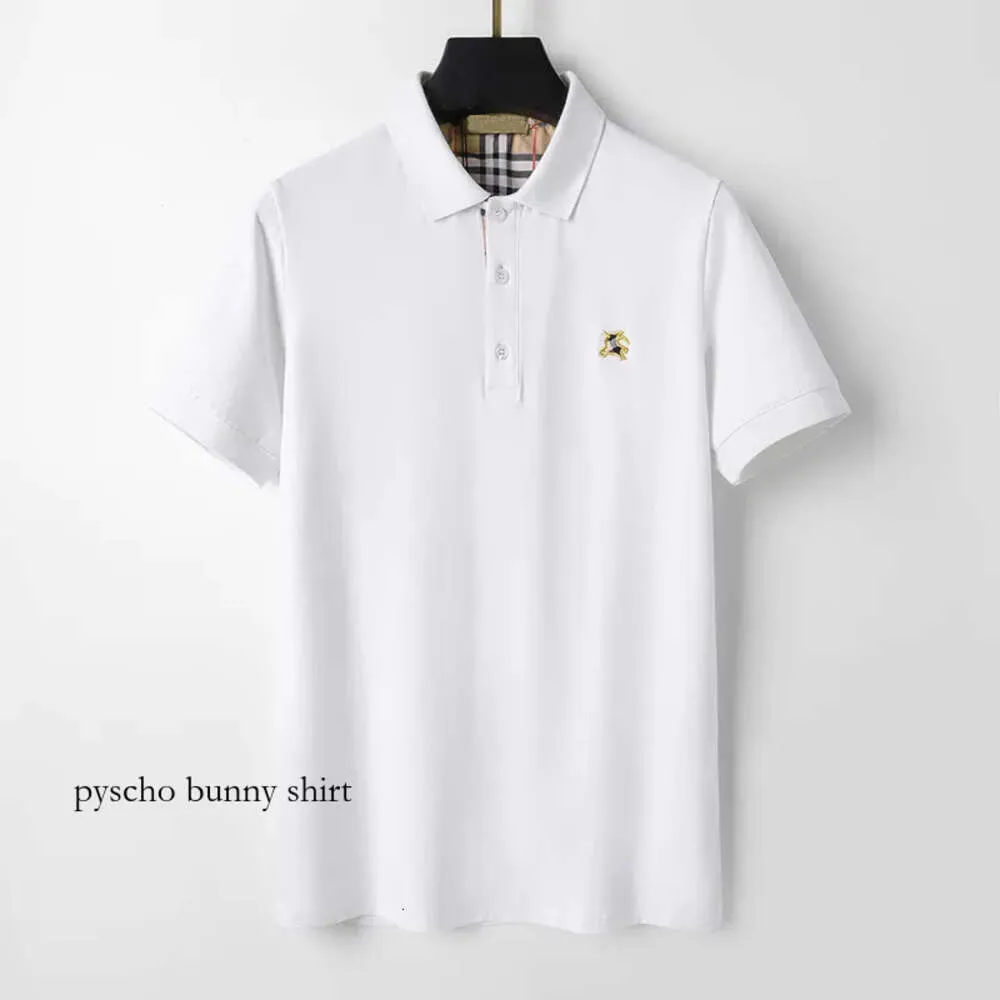 23Summer moda masculina camisa pólo de coelho impressão de coelho de manga curta de alta qualidade casal de algodão camiseta casual 4 cores tamanho m l xl xxl 3xl 349