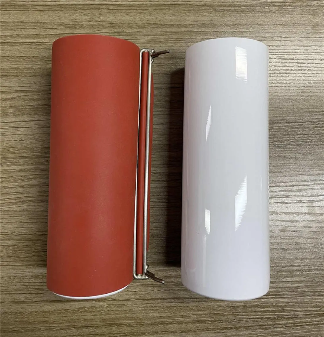 20oz Wrap Sublimation Straight Tumbler Shrink Red Reusable Silicone Wraps A02 65KR6348096