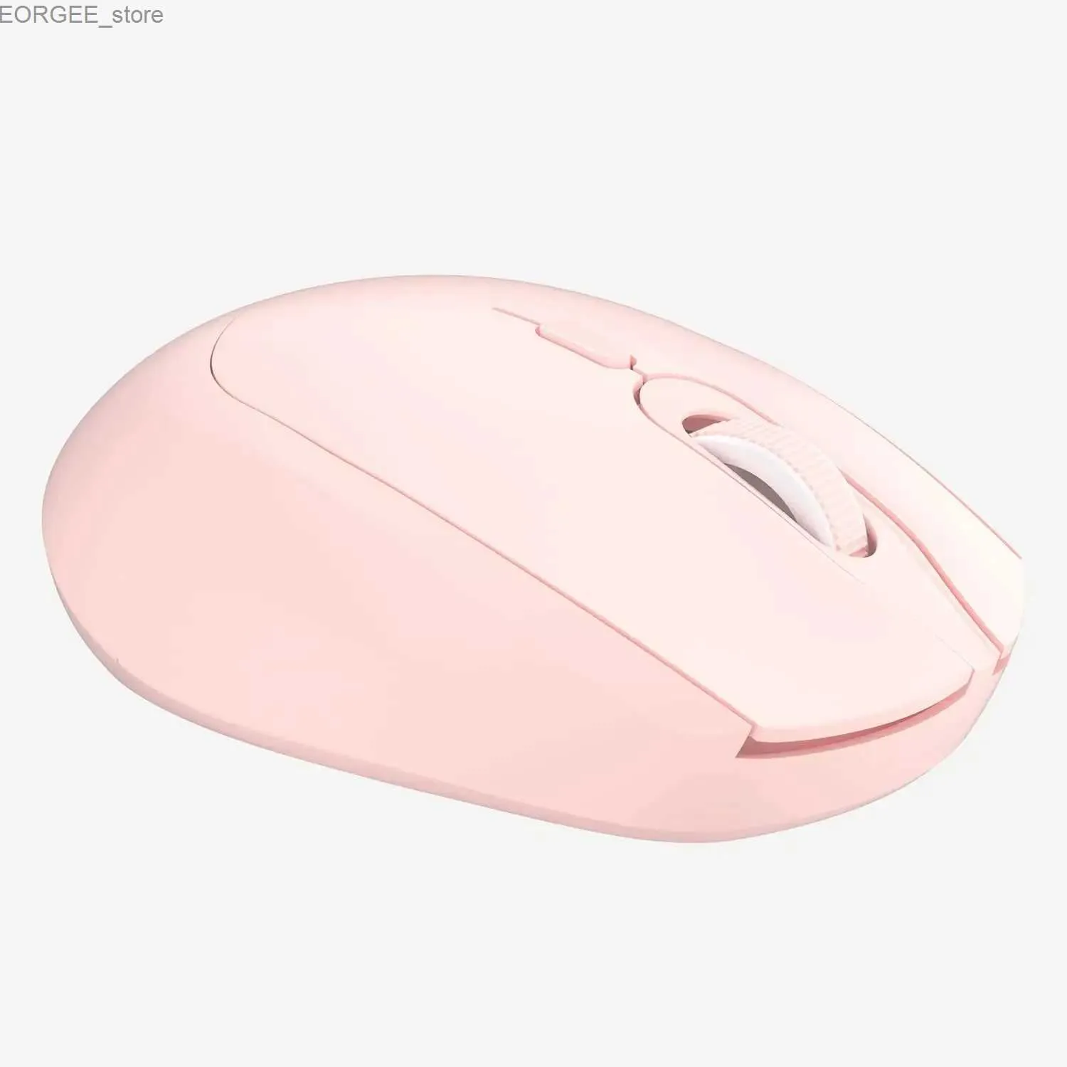 Mice Wireless Mouse 2.4G with USB Receiver Portable Computer Mouse for PC Tablet Laptop (Pink) Y240407