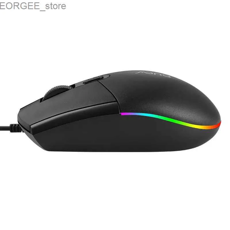 Rate Wired Mouse Computer RGB RGB OFICINA DE COMERCIALES ESPORTS MOUSE Y240407