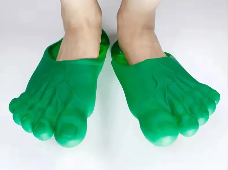 funny Flip Flops Slippers Big Foot Ugly Shoes Cartoon Festival Halloween Decor Tricks Creativity Slippers 241106_vogvips.com