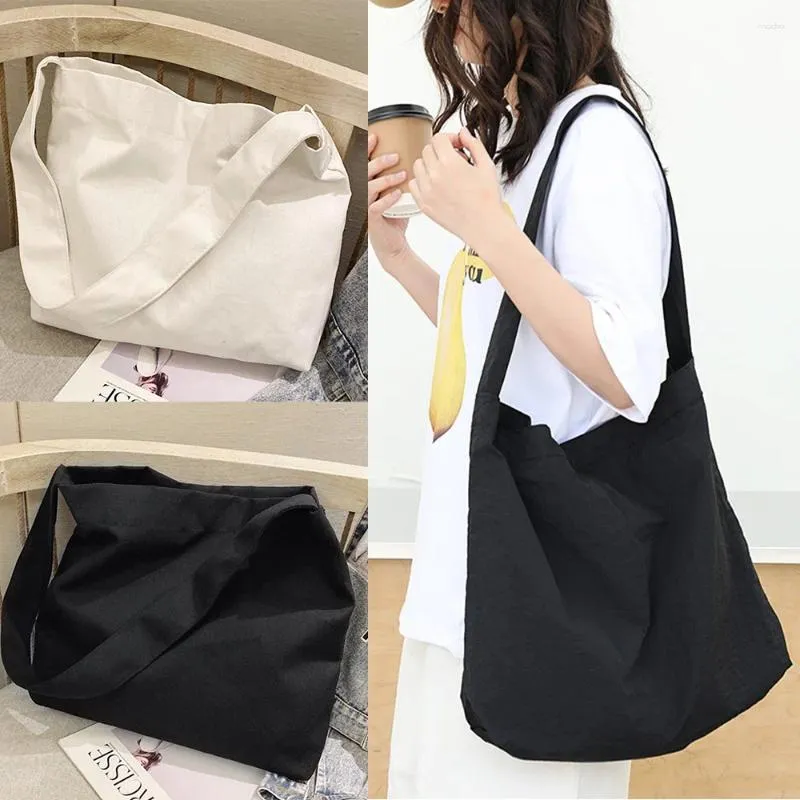 Bolsas de hombro Bolsa de material de lona para la moda femenina Múltiple protección del medio ambiente Bolso de viaje