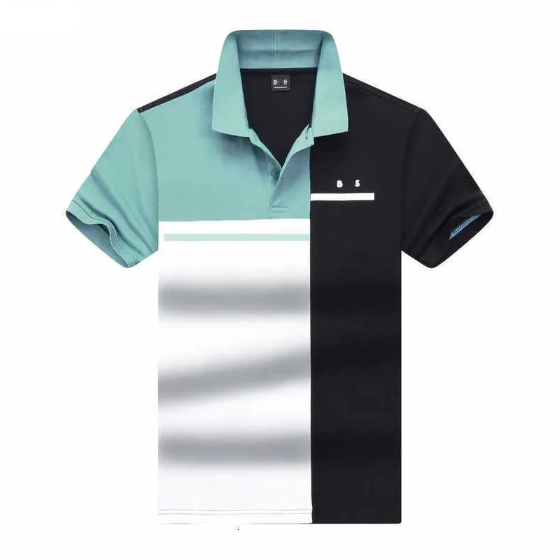 Camisa de camisa de pólo BOSS POLOS DE POLOS DE POLOS T T-SHIRT CASual Business Golf S-Screet Pure Cotton Short Mangas curtas T-shirt 2024 Fashion Brand Summer Summer Roupos Ye2m