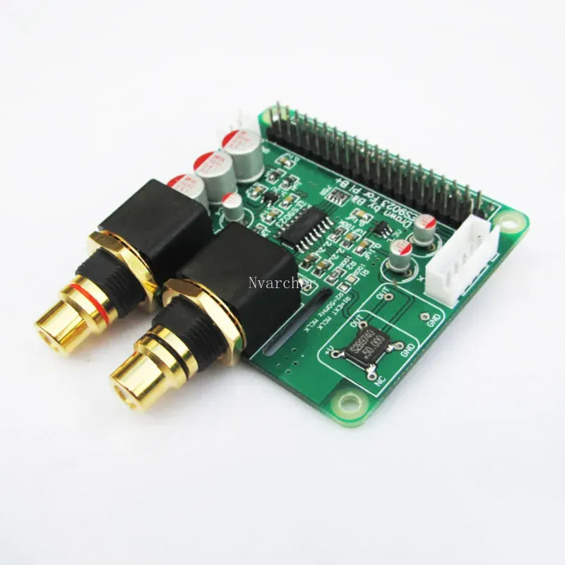 Усилитель NVARCHER ES9023 Плата расширения I2S Hifi DAC DIGINAL Audio Sound Card Encode Encoder для Raspberry Pi 2b 3b 3b+ 4b