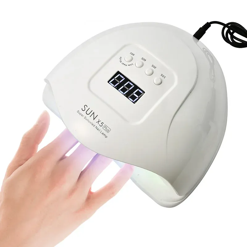 Secadoras Sun 5Plus 36W Selector de uñas LED LED UV Lámpara de curado de esmalte de gel de gel 5/30/60/90S para curar la lámpara de led de la uña de detección automática de la máquina