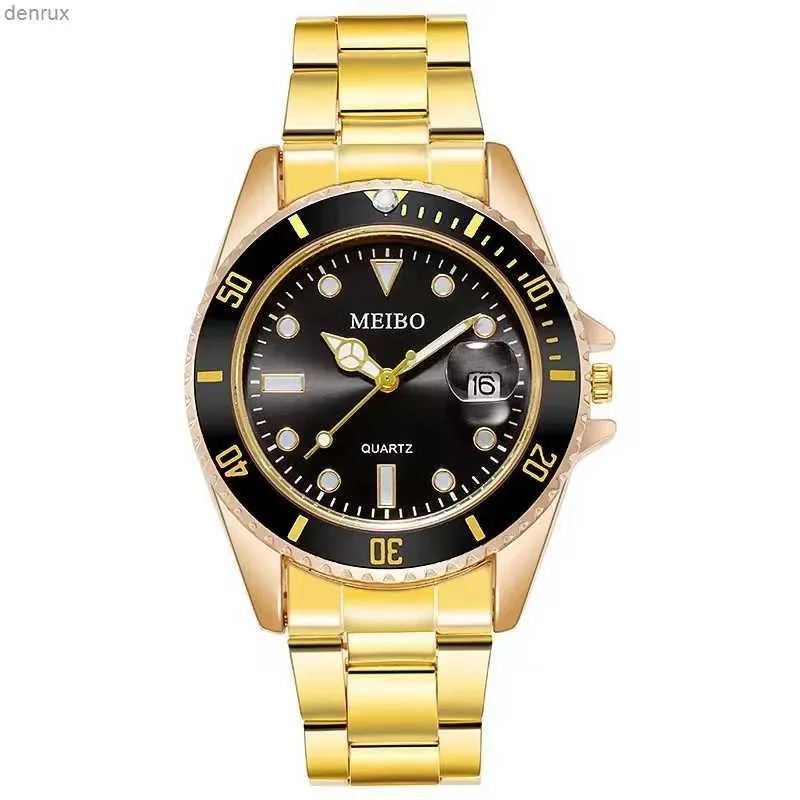 Autres montres Luxury Top Class Mens Watch Silver en acier inoxydable Business Luminaire Calendrier Imperméable Digital Mens Quartz Quartz Reliol240403
