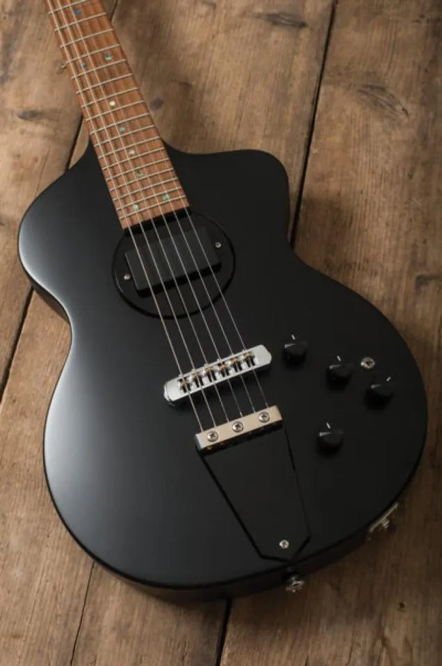 Sällsynt modell 1 Special C Electric Guitar All Black Satin Limited Edition Obundet Mahogny Body Bound Hardwood Faneed Peghead8211766