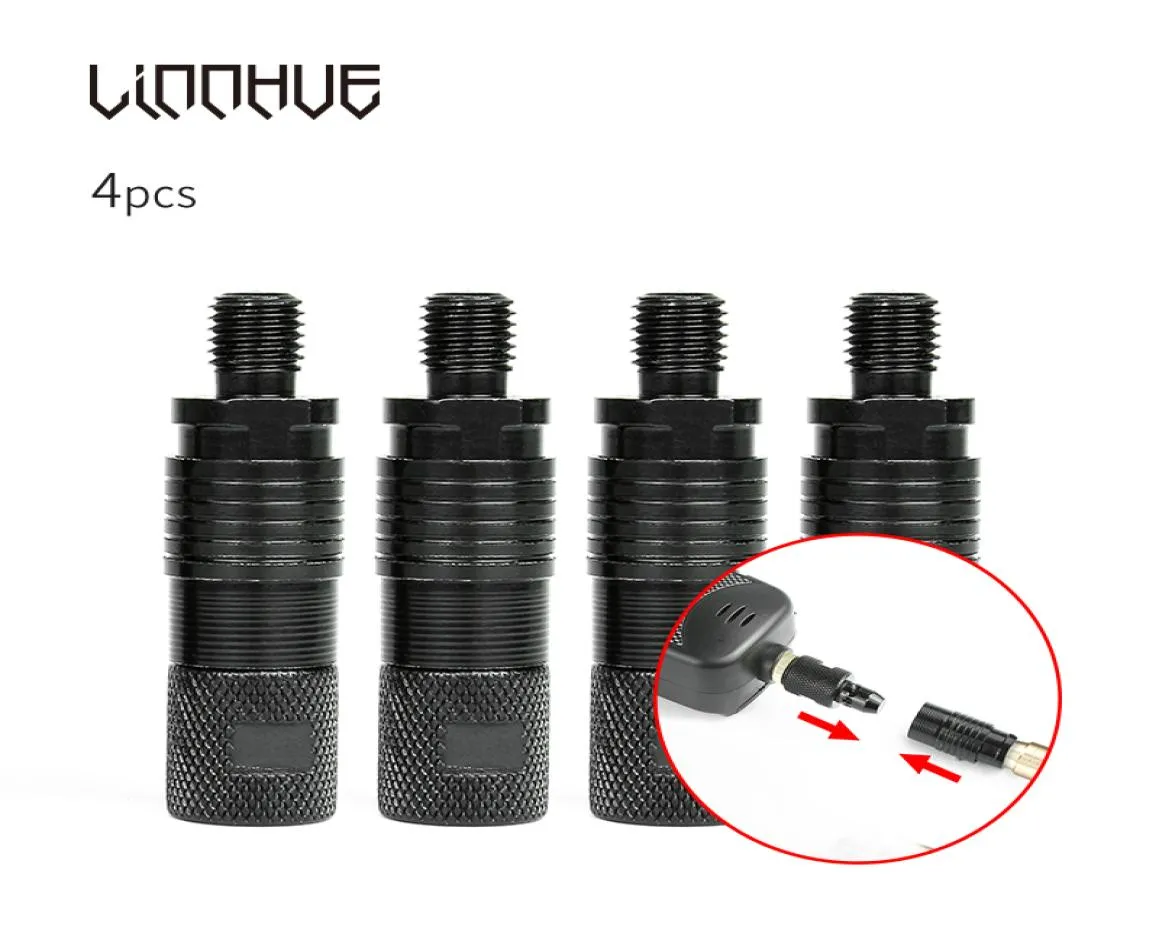 4PCS Złącze alarmu ugryzienia Akcesoria połowowe Aluminium Aluminium Szybkie wydanie Adapter Złącze wędkarskie Złącze Węszcza 3306993