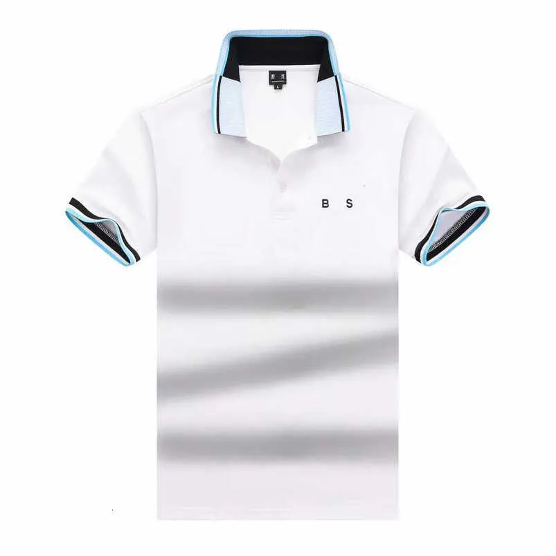 POLO SHIRT DESIGNER MENS POLOS TSHIRT BOSS FASHIO MASSIONE CASUALE BUSINESS T-SHIRT PURA COTON CHIUSH BREVE SHIEVE TACCHITTI