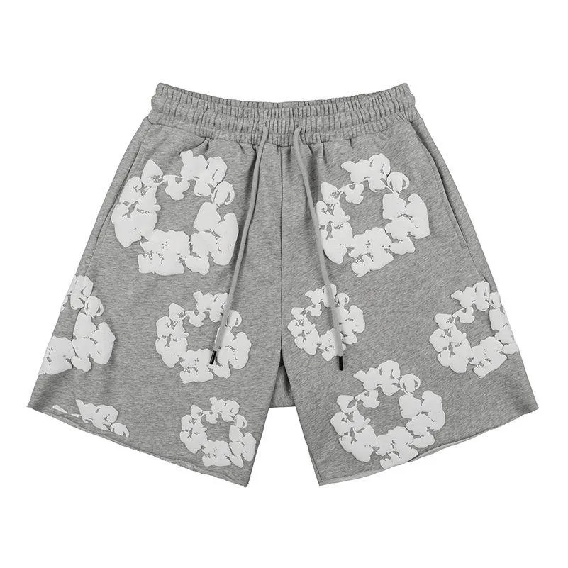 Heren broek schuim shorts dstring casual Terry vijf punt zweetwapens hiphop los zomerdruppel levering kleding kleding OTZHG