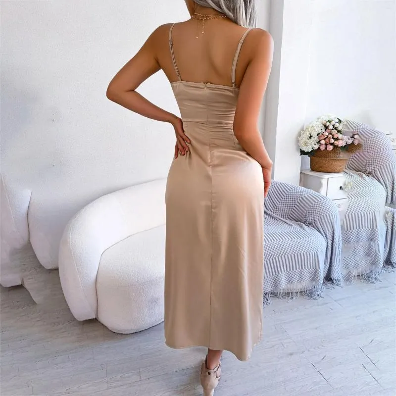 square neck dress with long sleeves Square Neck A-Line Wedding Dress Long Sleeves with Split Front-Bridelily