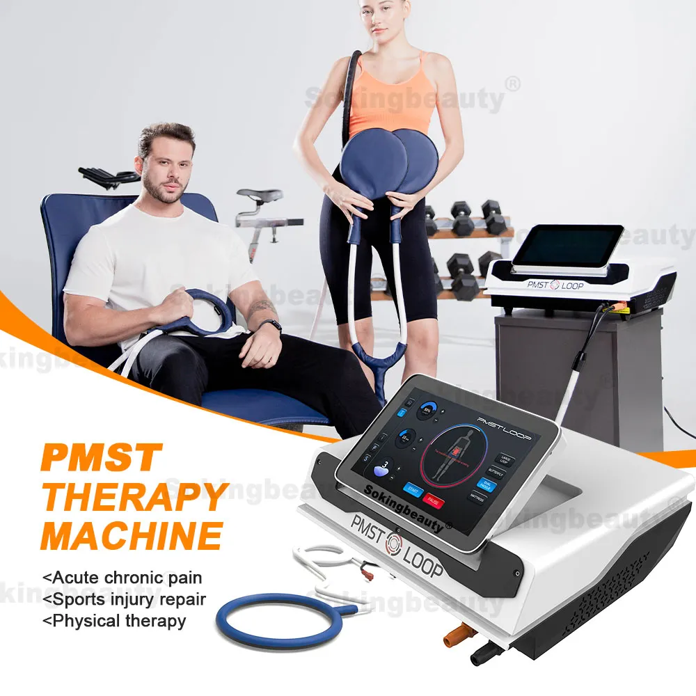 PMST LOOP PRO MAX Human And Horses Pulsed Electromagnetic Field Pemf Magnetic Therapy Device For Antirheumatic Body Pain Relief Equine Injure Rehabilitation