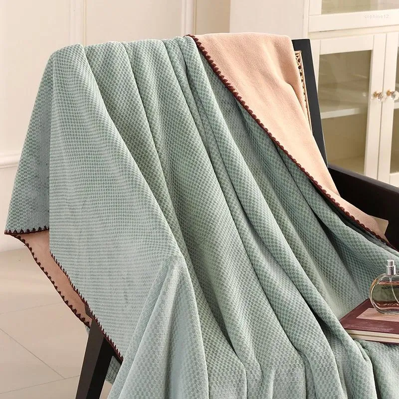 Coperte inverno inverno velluto a velluto a doppia faccia a doppia faccia di divano letto morbido jacquard multimensionamento multifunzionale