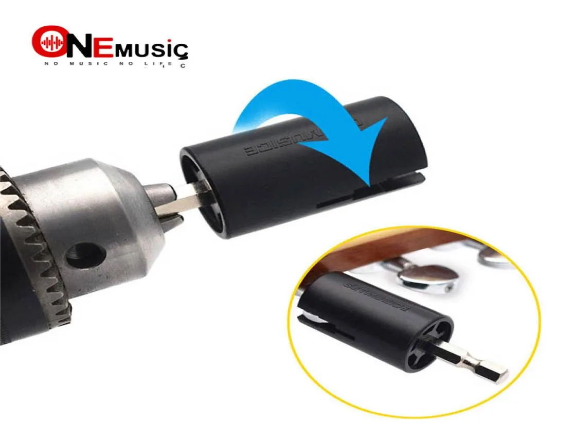 Montar FERRAMENTO ELÉTRICO ELECTRIC GOUTONAL String Winder Tools para acessórios de peças de baixo da guitarra acústica elétrica 8444915