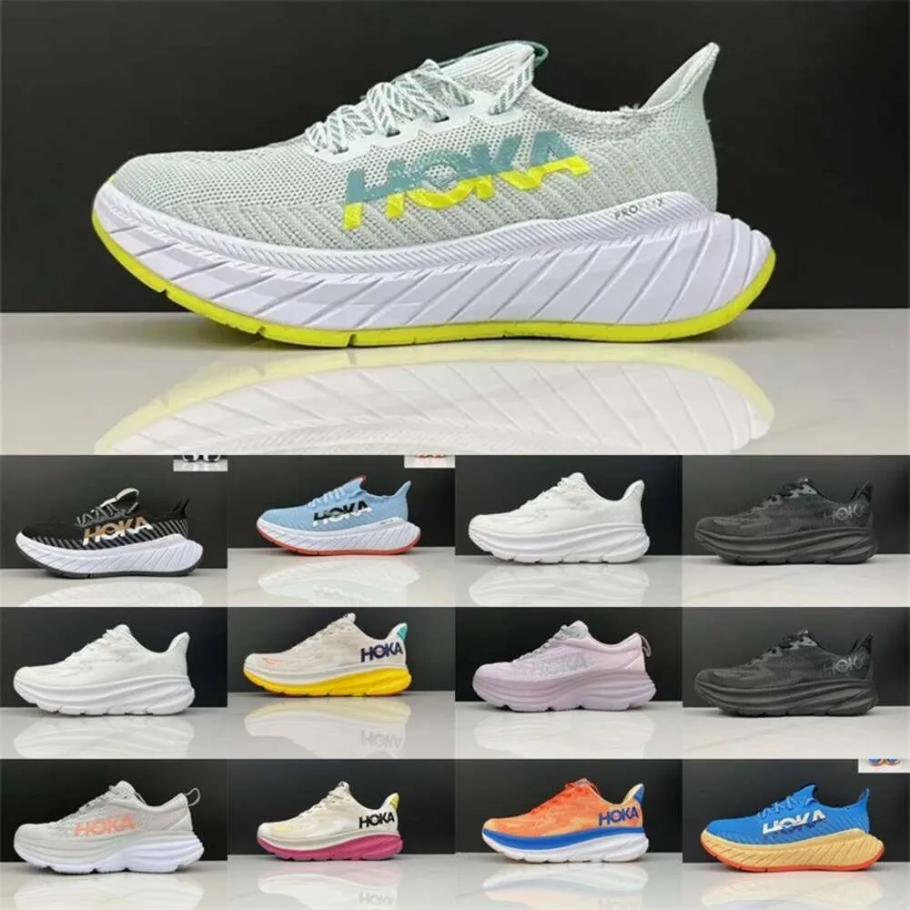 Shoes Casual Trainers Men Famous Hokah X3 One Carbon 9 Womens Running Golf Shoes Bondis 8 Athletic Sneakers Fashion Mens Sports Shoes Size 36-45