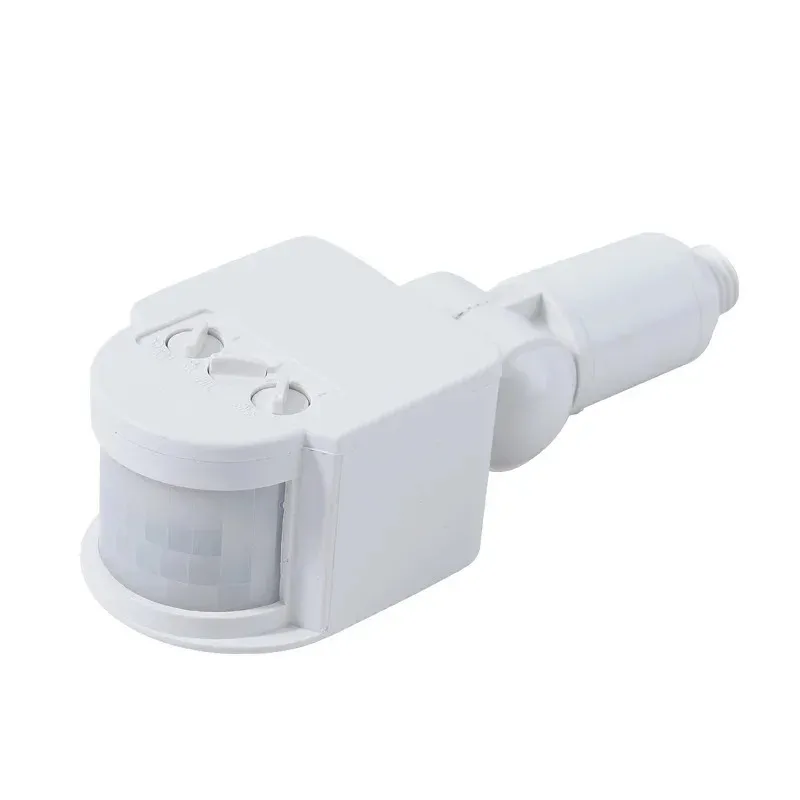 مفتاح ضوء مستشعر الحركة في الهواء الطلق AC 220V Automatic Infrared Pir Motion Sensor Switch مع ضوء LED