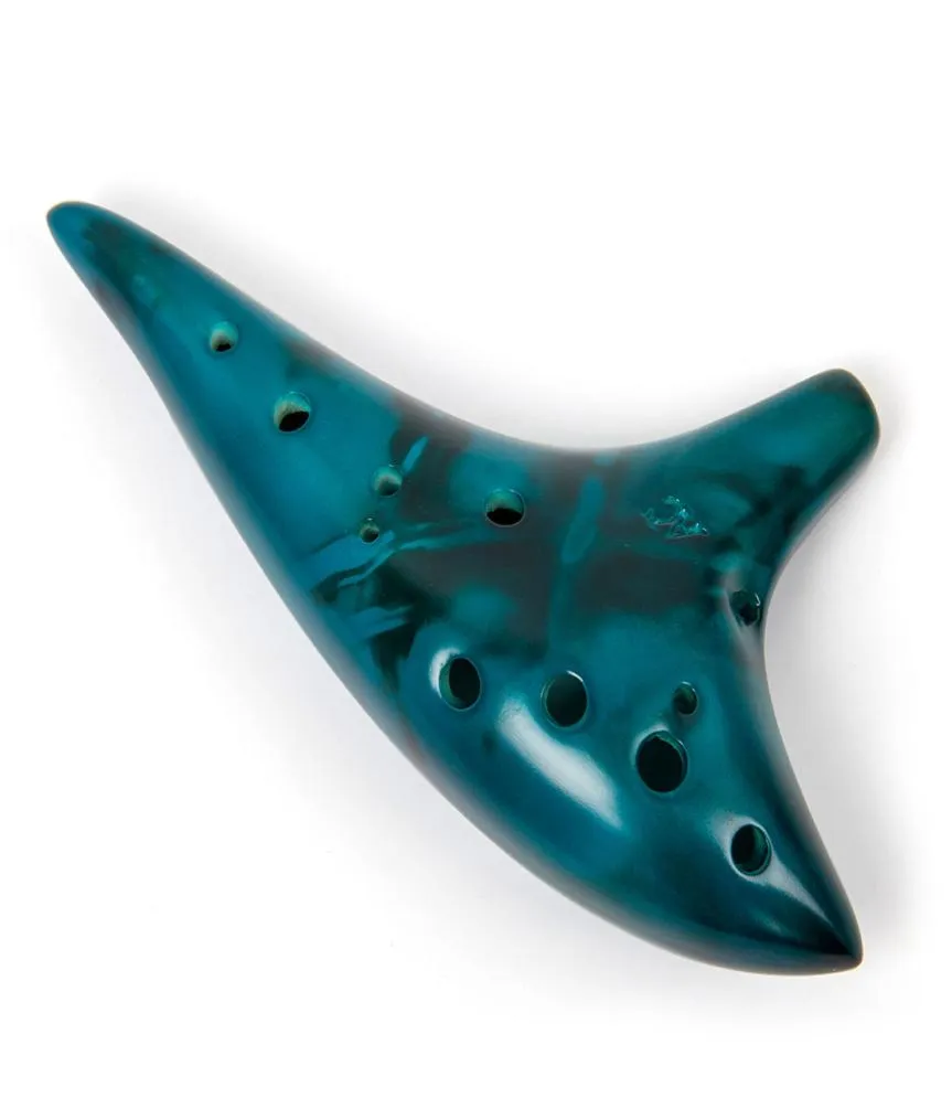 Ocarina 12 Tones Alto C with Song Book Display Stand Neck String Neck Cord5418500