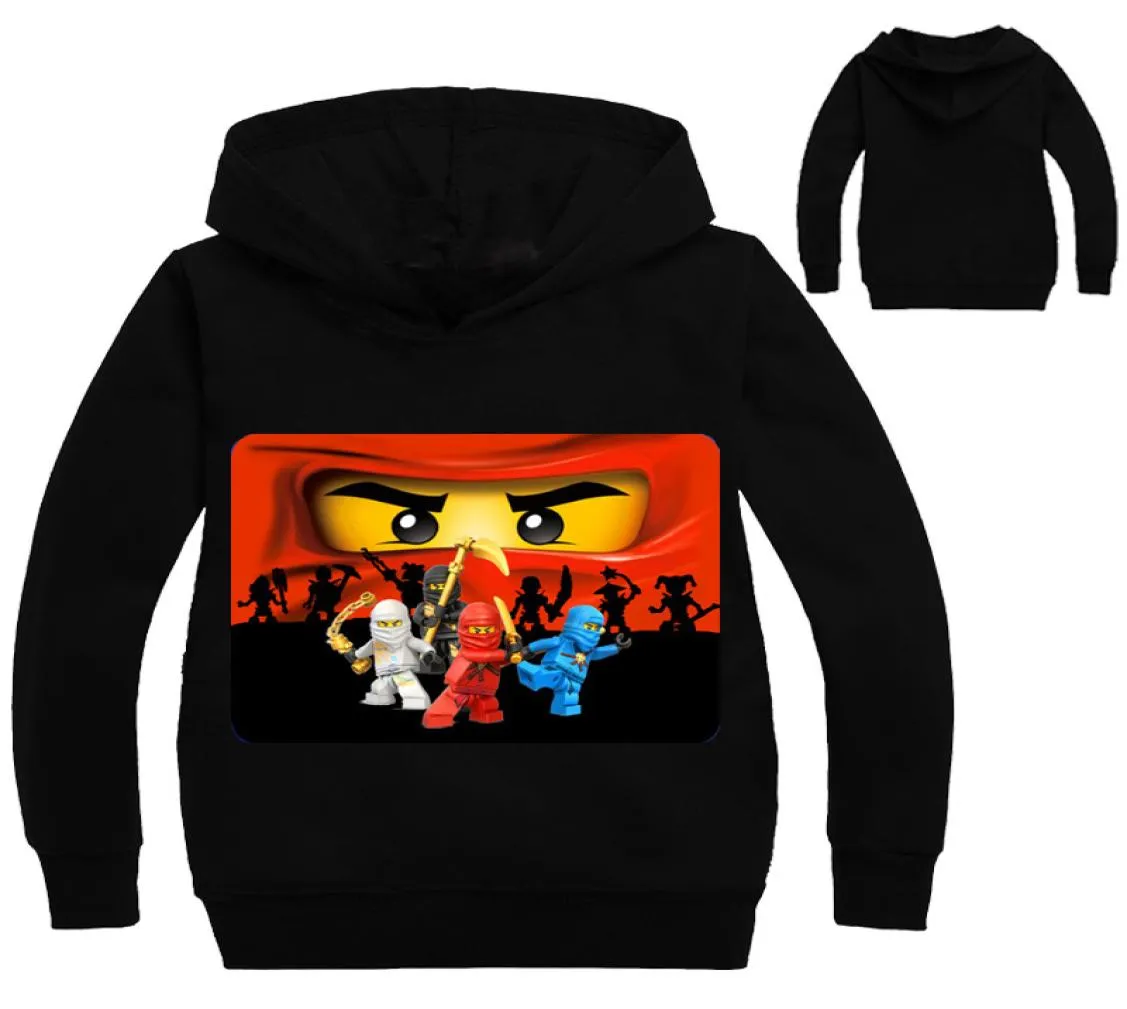 Boys Outwear Ninja Ninjago Hoodies Cartoon Ninjago Costumes Clothes T shirts Children039s Sweatshirts For Boys Kids Tops 2011178803751