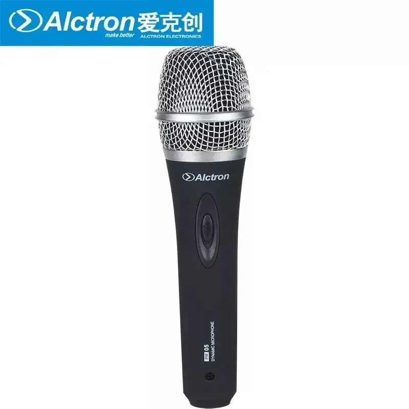 Mikrofoner ALCTRON PM05 Professionell Vocal Microphone Metal USB Condenser Recording MIC för teaterprestanda/instrumentupphämtning/karaoke