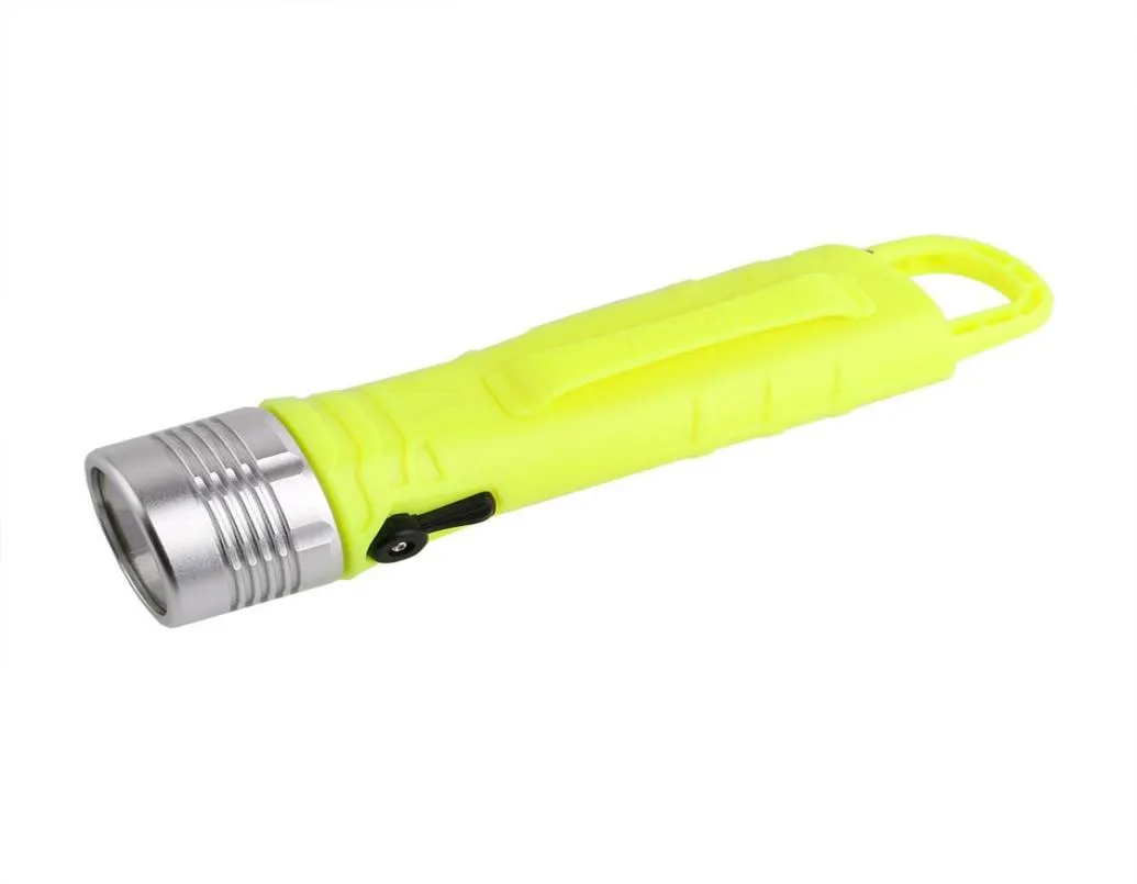 Lumière de plongée rechargeable Super Bright LED Submarine étanche Torche de plongée sous-marine pour tuba ysbuy289g9752601