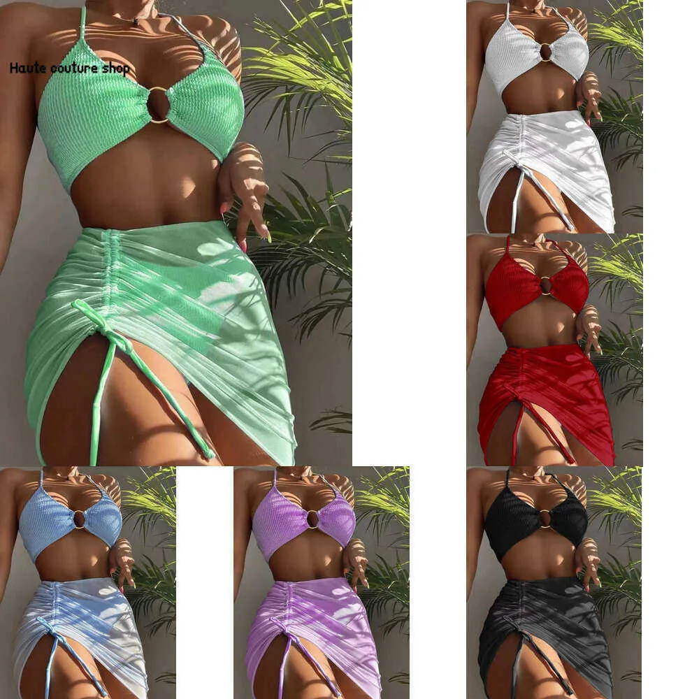 Flashsale Sexy Womens Designers Bikinis Sets Swim Wear Beach Clear Shap Shape Swimsuss Firs Terno de banho Mulher Awas de banho mista Brands de banho de banho