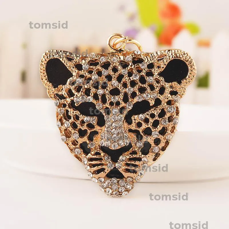 Statement Leopard Head Keychain: Unique Hollow Design, Anti-Lost ...