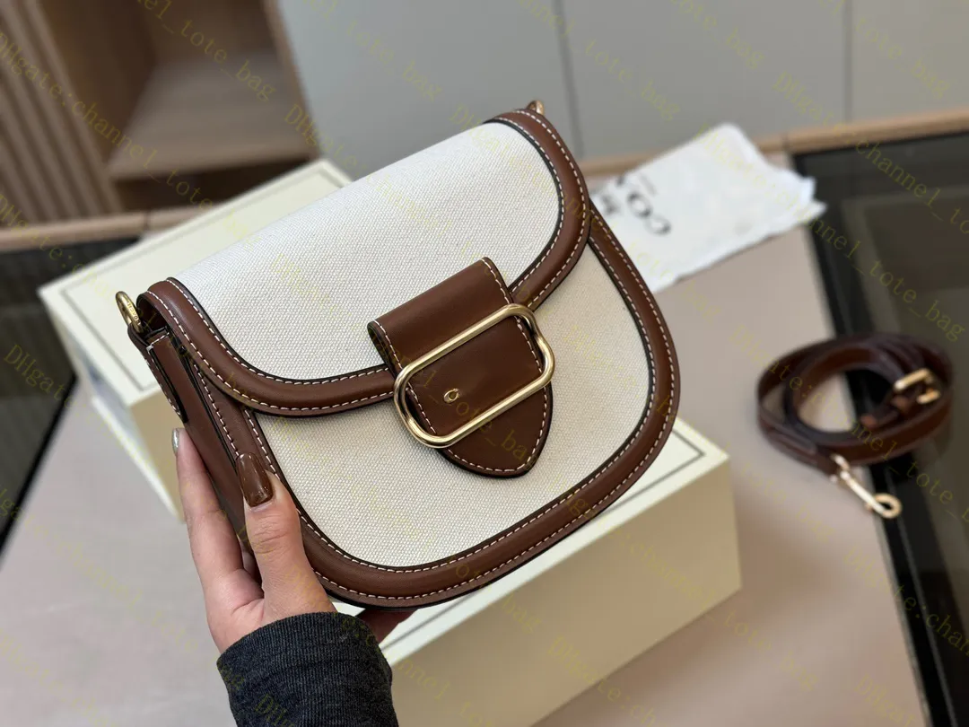 2024SS Saco de designers de designers de feminino Bolsa de crossbody para mulheres de couro genuíno de alta qualidade