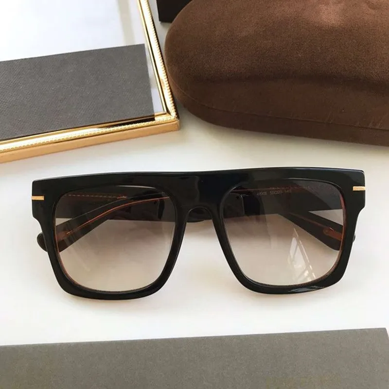 Newarrival beknopte vierkant 117Big zonnebrillen Kwaliteit unisex gradiënt gepolariseerde plankglazen 5322140 voor een bril met recept bril Goggles fullset design case