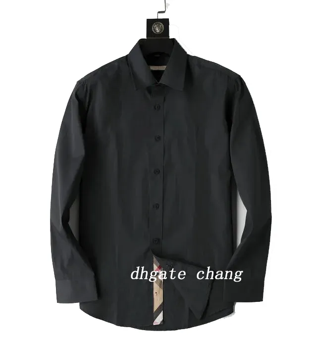 4xl black dress shirt Men's Dress Shirt Long Sleeve 4-Way Stretch Wrinkle Free Black Formal Shirt XL main image 1