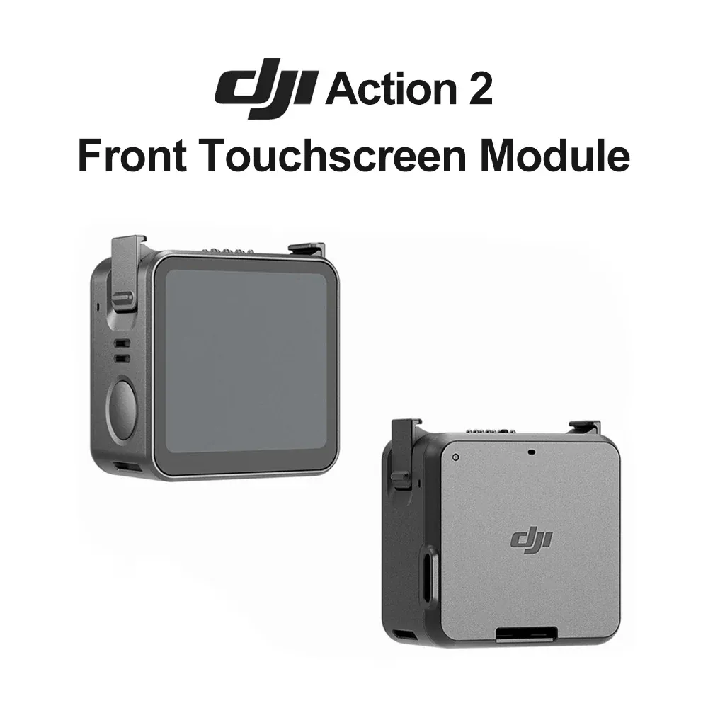 Trépieds dji action 2 module tactile avant double écran tactile oled prennent des selfies parfaits 160 min