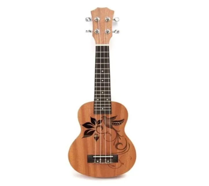 21quot mini sapele ugelele ukelele Rosewood Fingerboard Guitar Mahogany Neck Dev Dev Nylon String Matte Kids Gift3508975