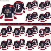 16 Aleksander Barkov Florida Panthers 2021 Reverse Retro Jersey 72 Sergei Bobrovsky 1 Roberto Luongo 5 Aaron Ekblad Hockey Jerseys