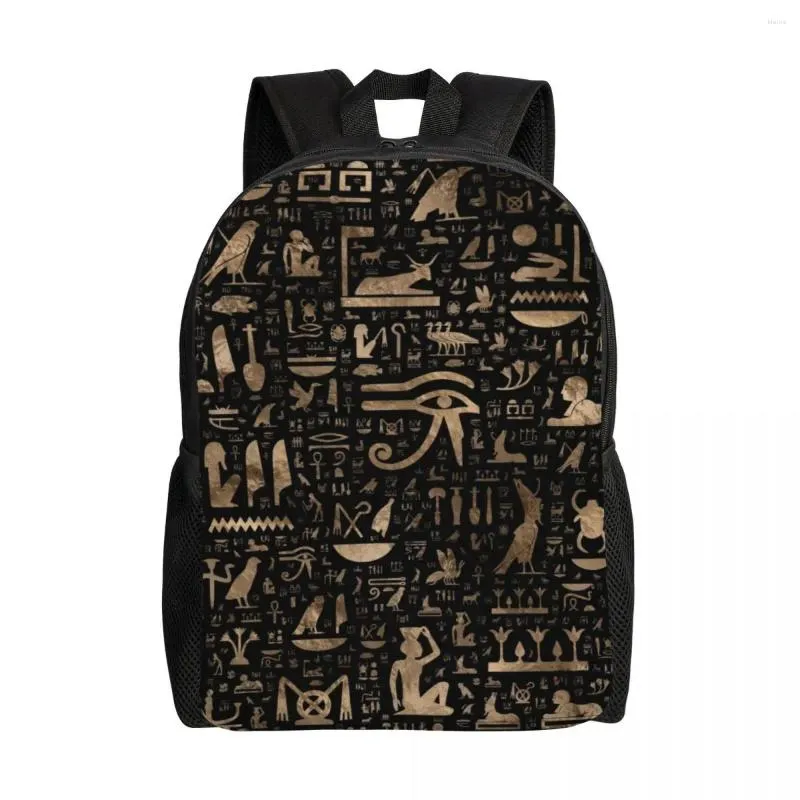 3D Printed Ancient Egyptian Hieroglyphs Backpack Osprey For College