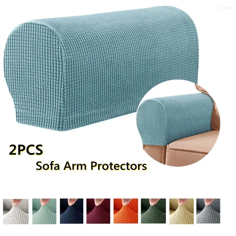 Couverte de chaise une paire accoudoir stretrest Sofa bras protecteurs de canapé le fauteuil solidaire couvre-canapé amovible élastique amoureuse Sover