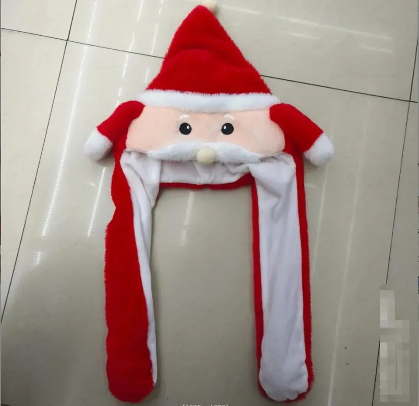 Fashion New Cartoon Boy Girl Plush Lighting Hat Cap With Stereo Ear Winter Kids Accessories Cosplay Hats