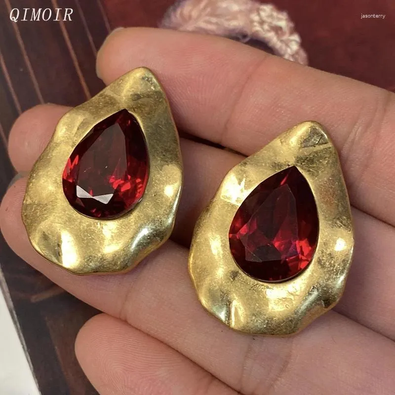 Серьги -грибы Vintage Water Drop изношенные металлические сообщения для женских аксессуаров элегантные дизайнерские классические нерегулярные стиль подарки C1478