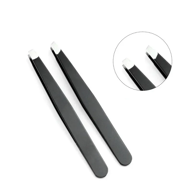 4/PCS/BAGO EMBRIA PROFISSIONAL TWEEZERS PONTO ANTIGO ANEXO PONTO/DIPTA INDENTE/CAIXO DE CABELO DE CABELO DE CAIO KIT